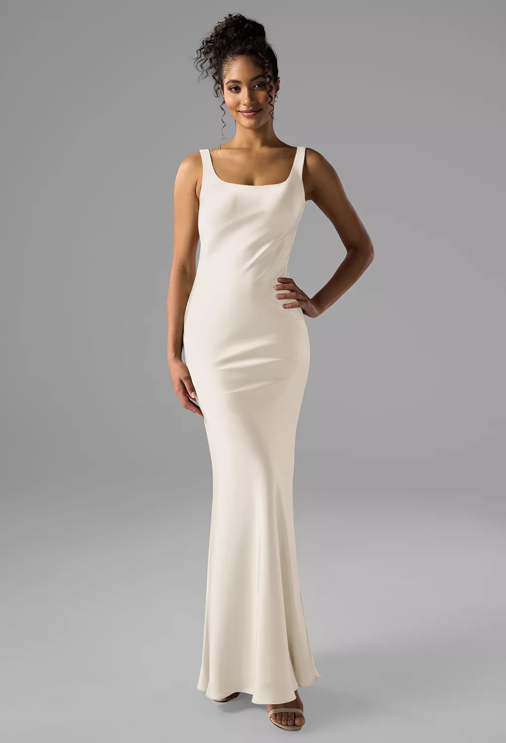 AW Armaan Ivory  Cocktail Wedding Guest Dresses